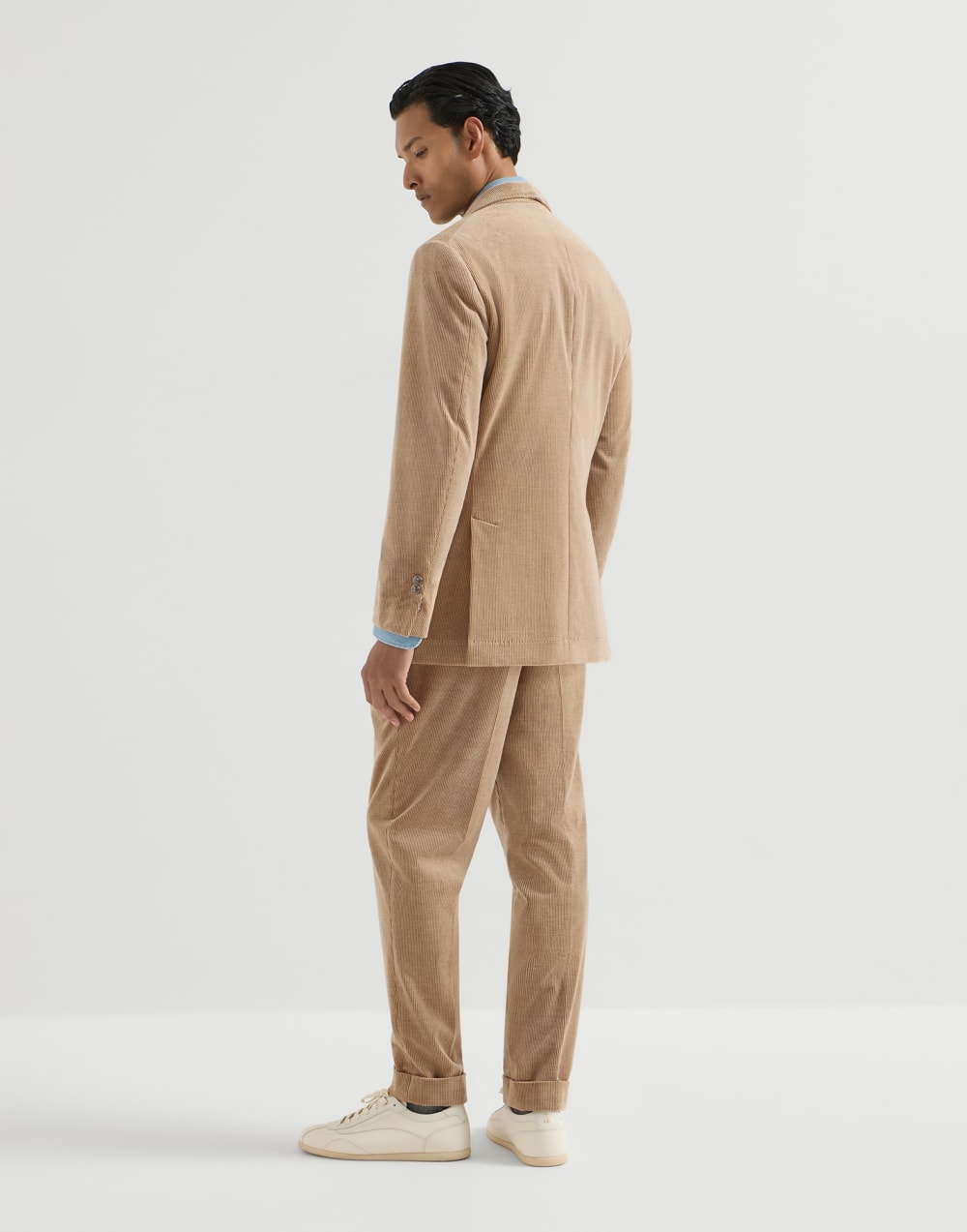 Corduroy suit Camel Man - Brunello Cucinelli