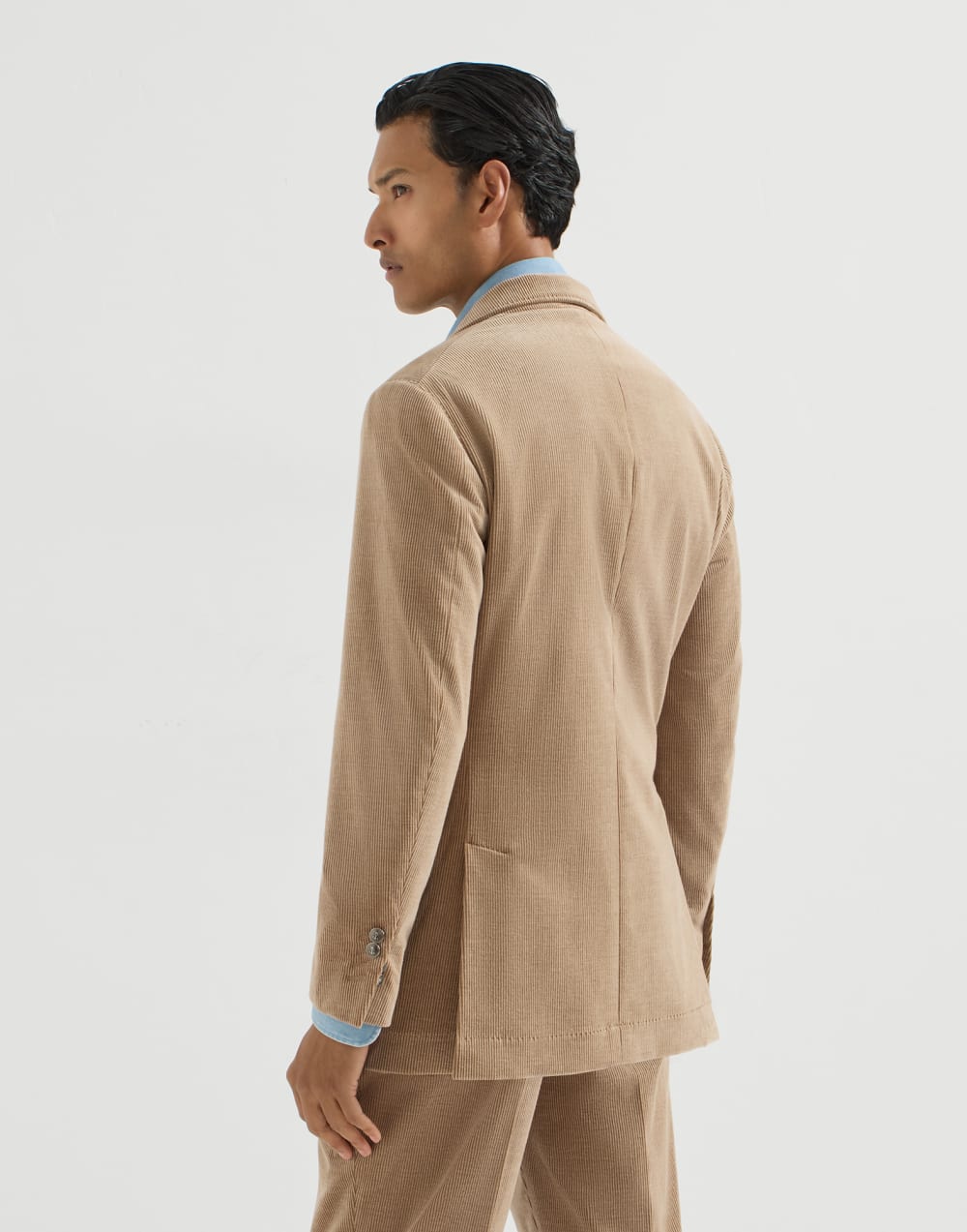 Corduroy blazer Camel Man - Brunello Cucinelli