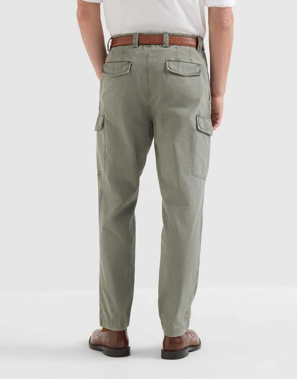 Trousers with cargo pockets Military Man - Brunello Cucinelli