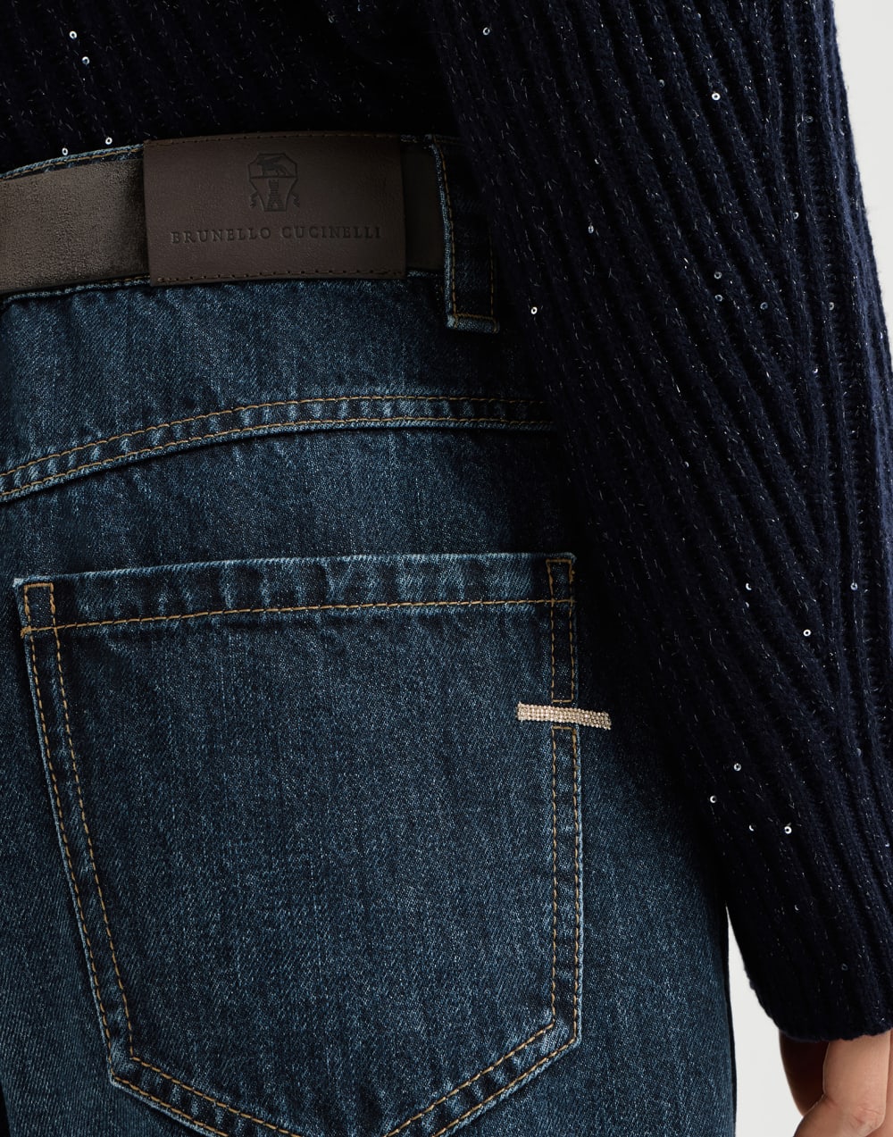 Straight trousers Denim Woman - Brunello Cucinelli