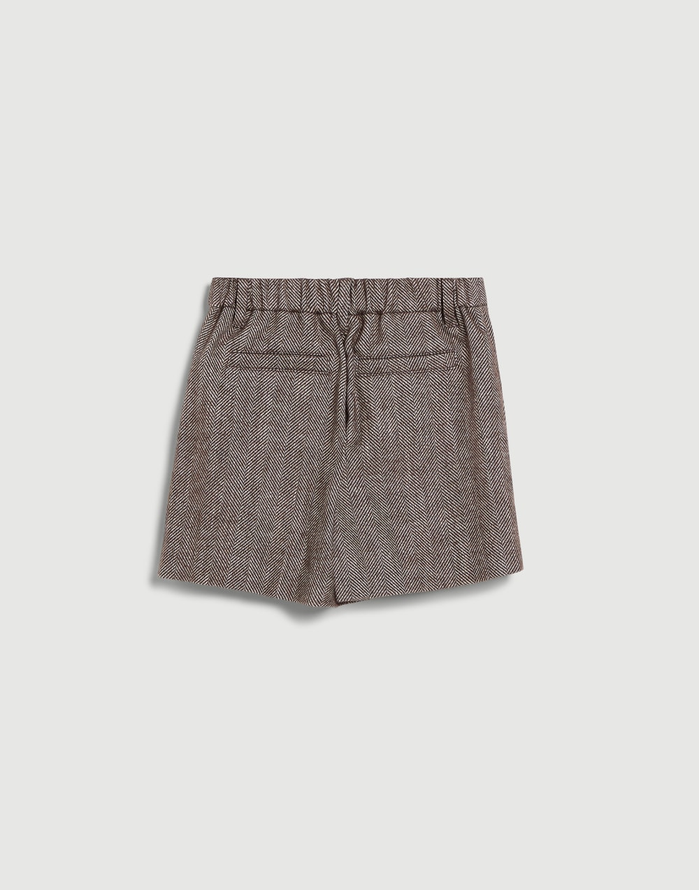 Sartorial shorts with monili Brown Girls - Brunello Cucinelli