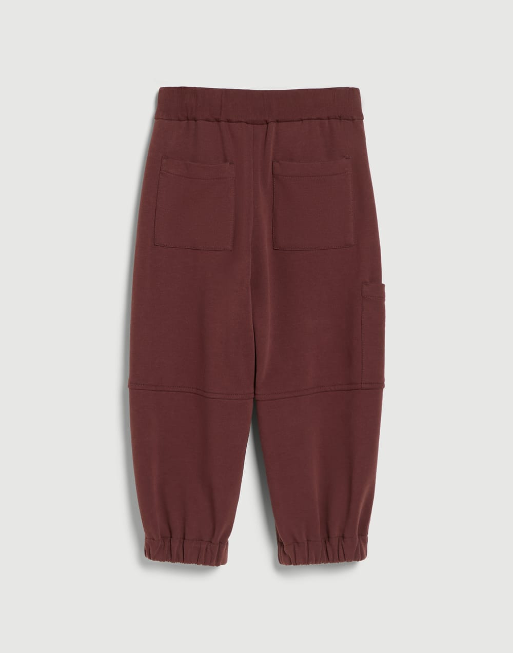 Pantalone in felpa Bordeaux Bambina - Brunello Cucinelli