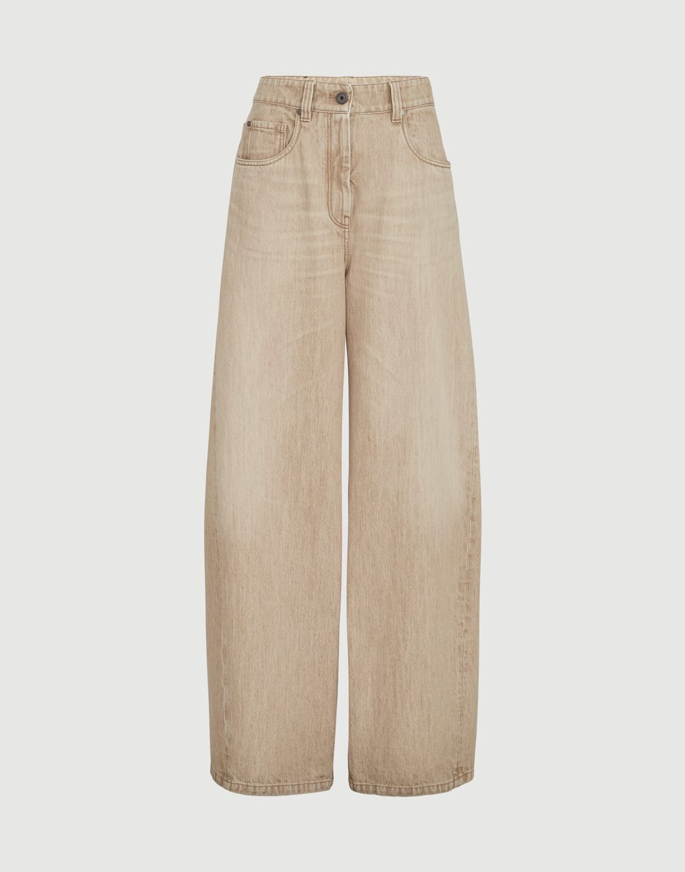 Pantalon large Sable Femme - Brunello Cucinelli