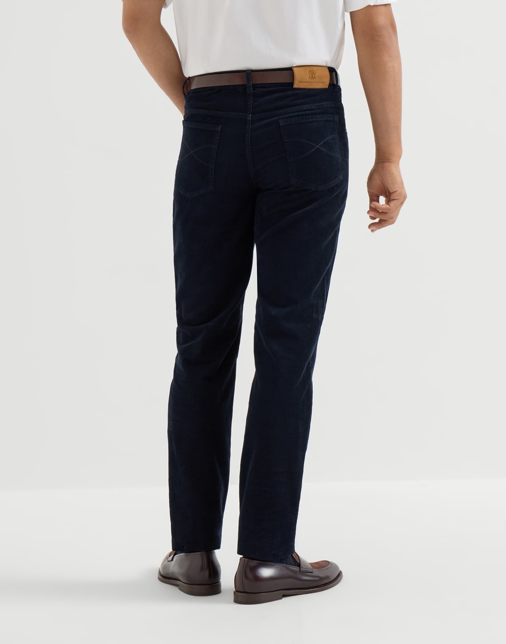 Five-pocket trousers Dark Denim Man - Brunello Cucinelli