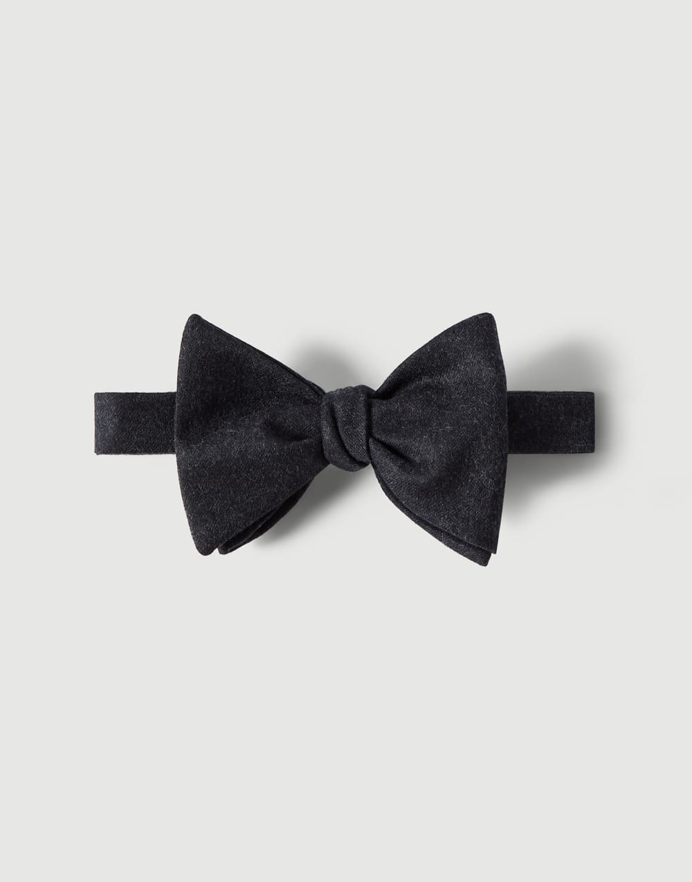 Flannel bowtie Blue Man - Brunello Cucinelli