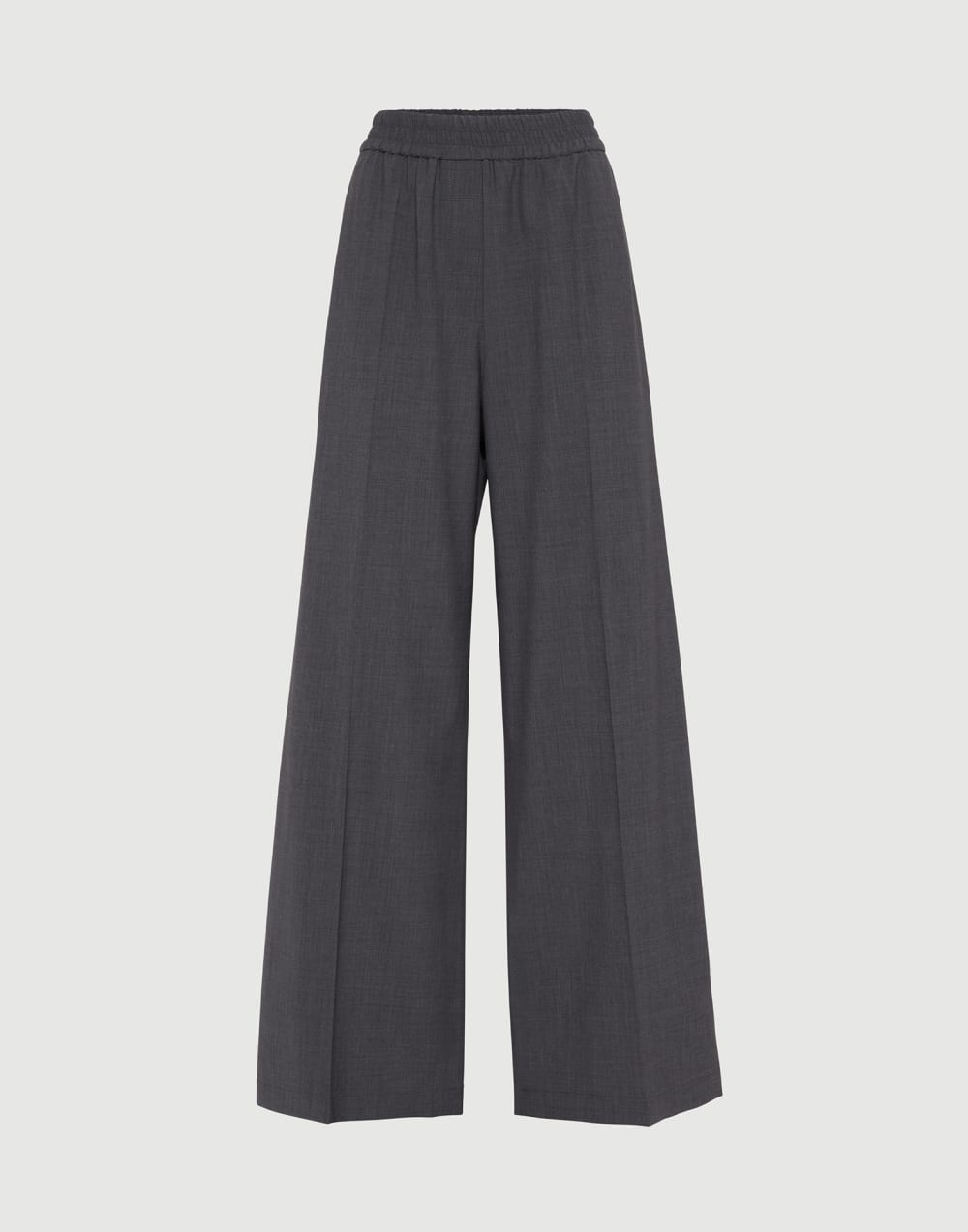 Loose Track trousers Lignite Grey Woman - Brunello Cucinelli