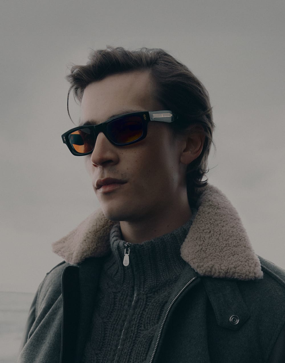 Fedra acetate sunglasses Black Eyewear - Brunello Cucinelli