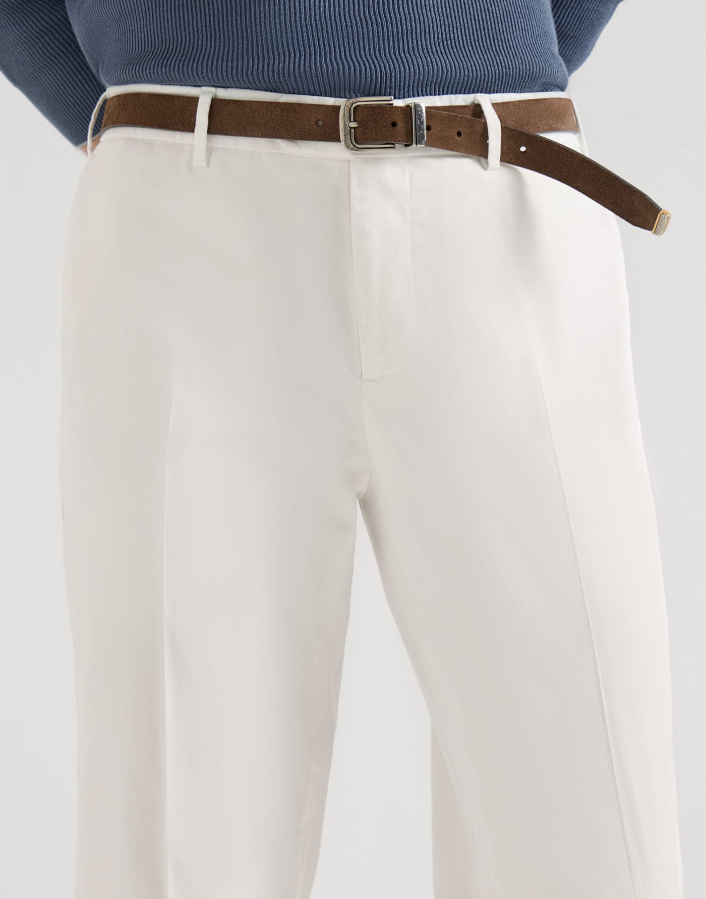 Comfort gabardine trousers White Man - Brunello Cucinelli