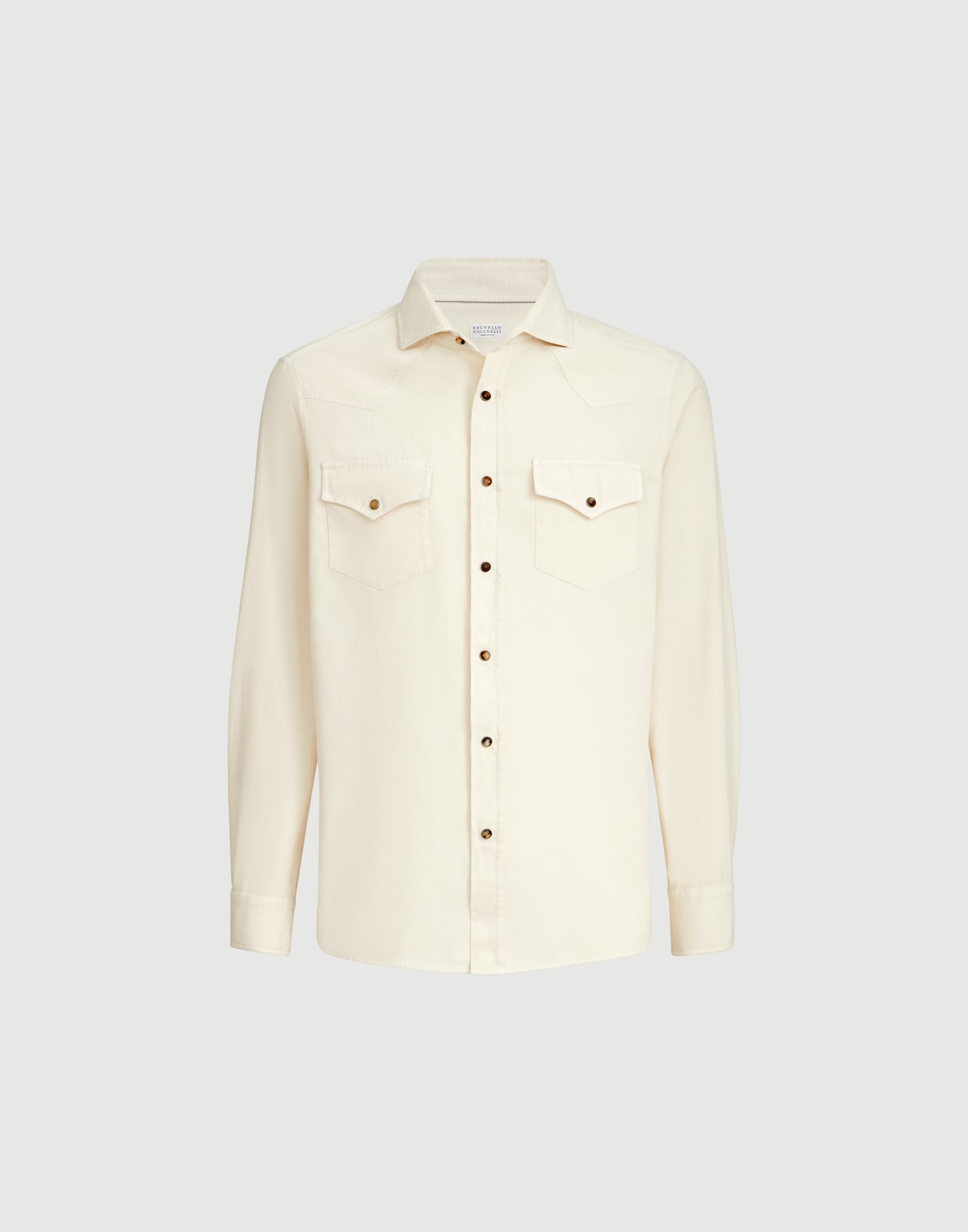 Corduroy shirt Panama Man - Brunello Cucinelli