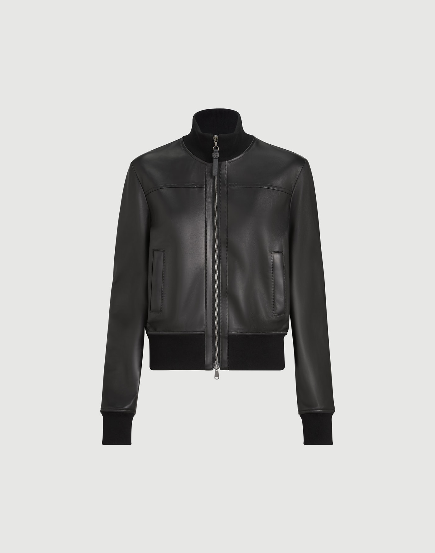 Nappa leather jacket Black Woman - Brunello Cucinelli