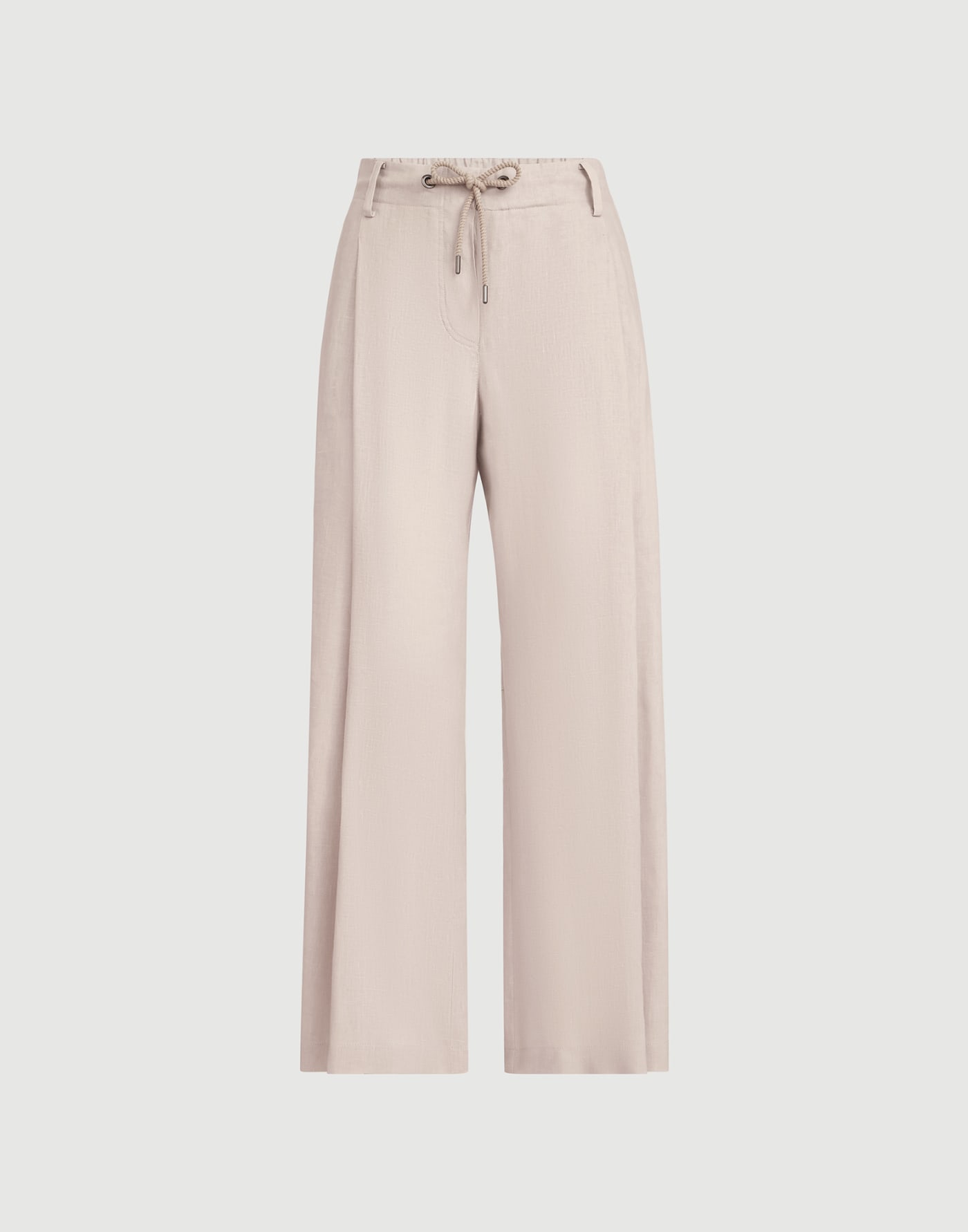 Linen trousers with drawstring Yuta Woman - Brunello Cucinelli