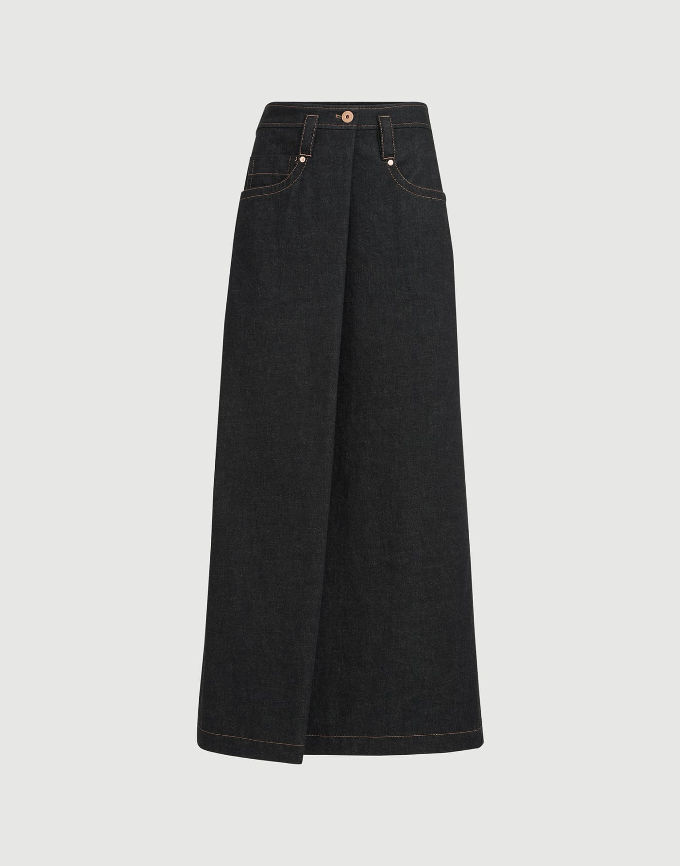 Denim five-pocket skirt Black Woman - Brunello Cucinelli
