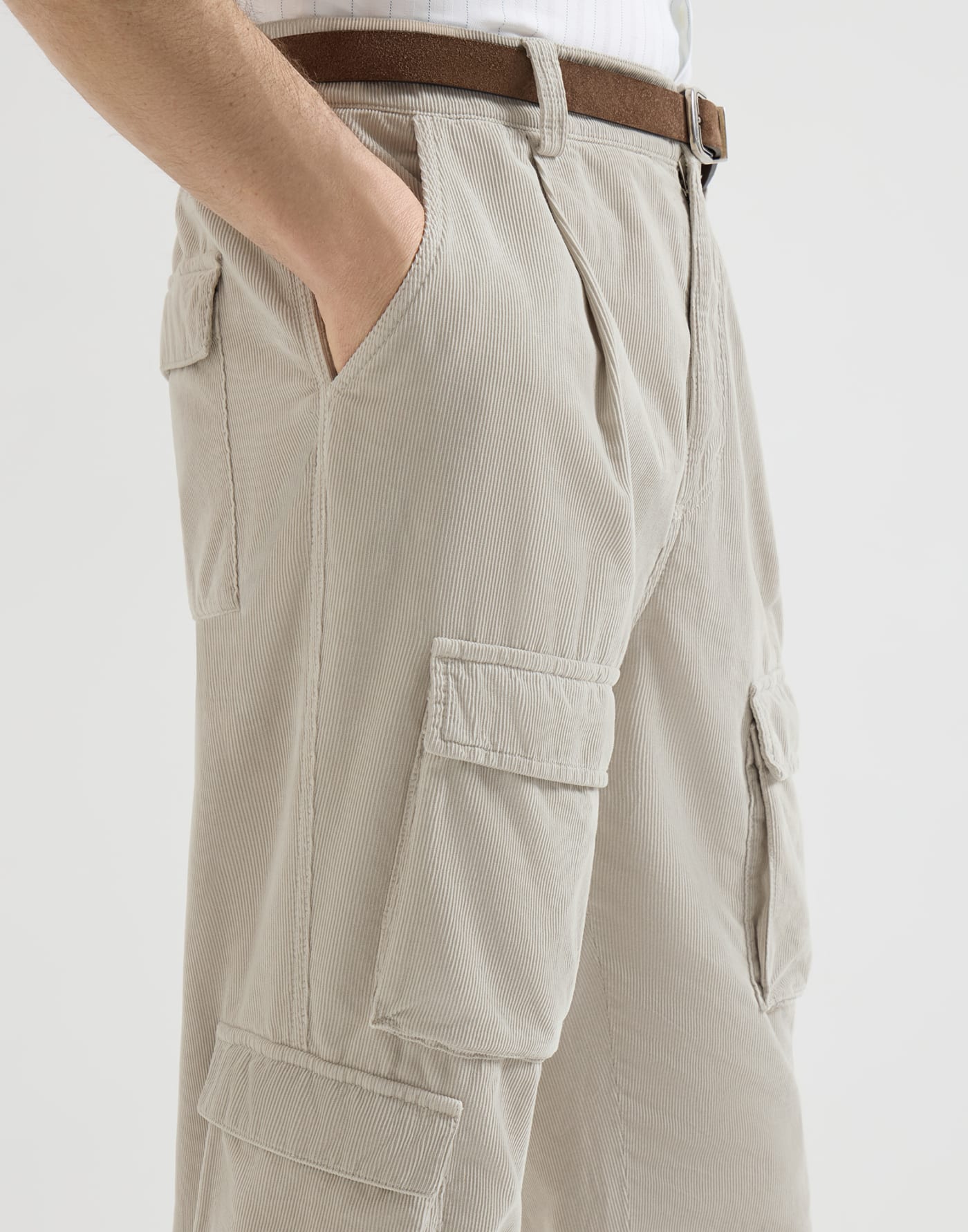Corduroy trousers White Man - Brunello Cucinelli