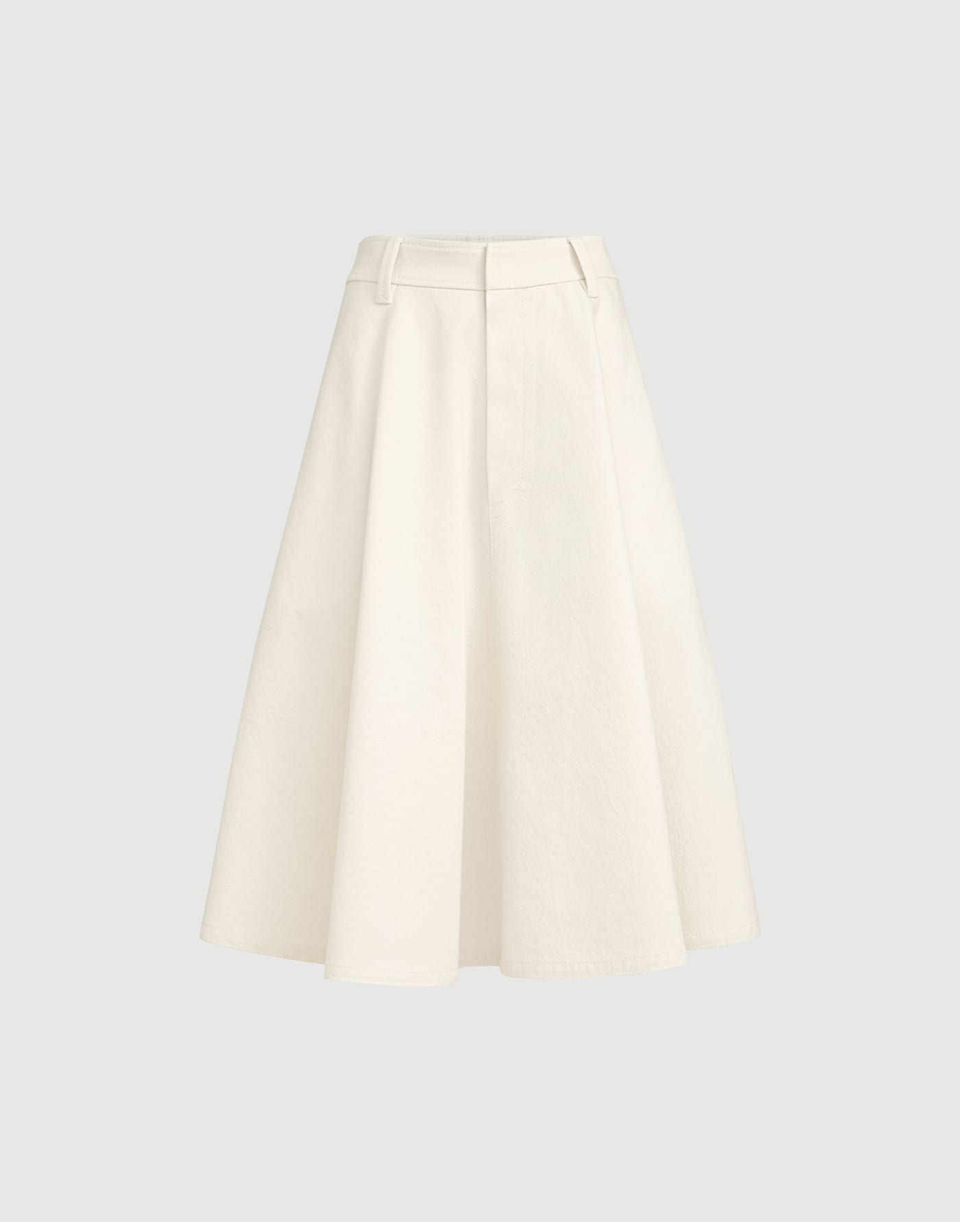 Denim full skirt with monili Panama Woman - Brunello Cucinelli
