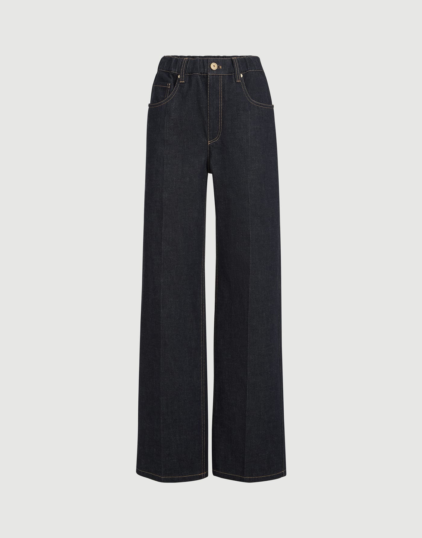 Contemporary trousers Dark Denim Woman - Brunello Cucinelli