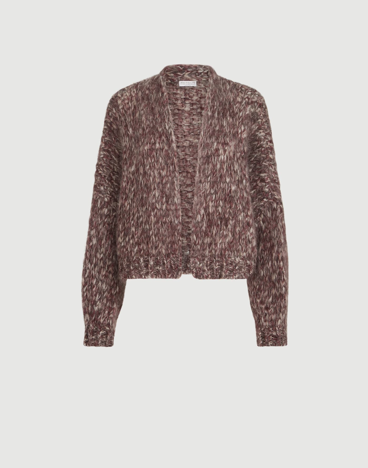 Cárdigan de mohair Malfilé Violeta Mujer - Brunello Cucinelli