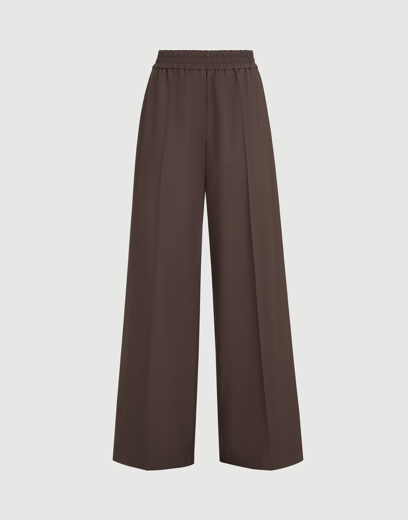 Loose Track trousers Coffee Woman - Brunello Cucinelli