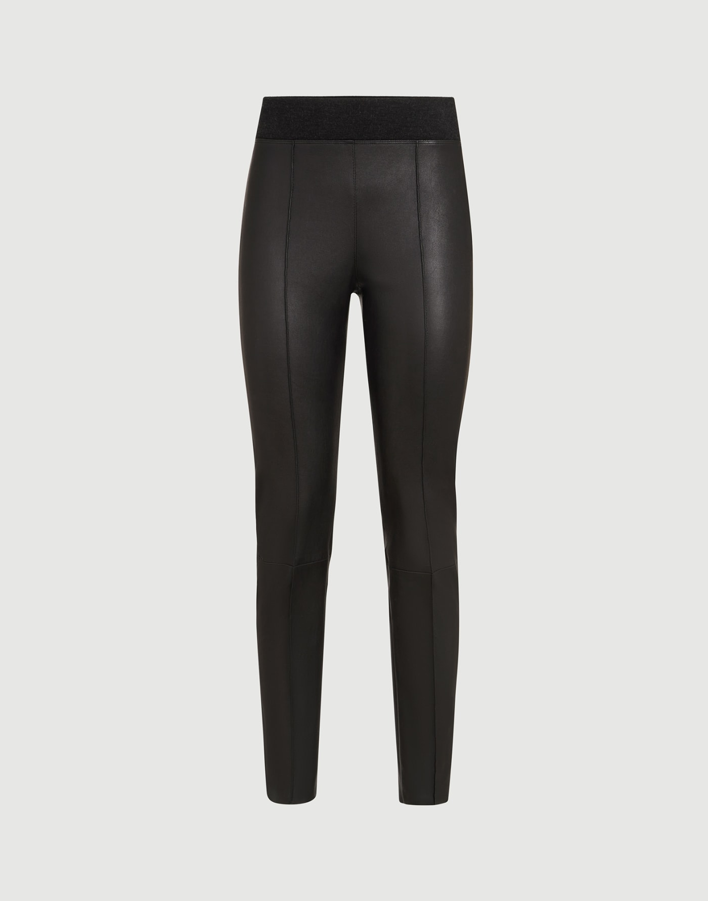 Stretch nappa leggings Black Woman - Brunello Cucinelli