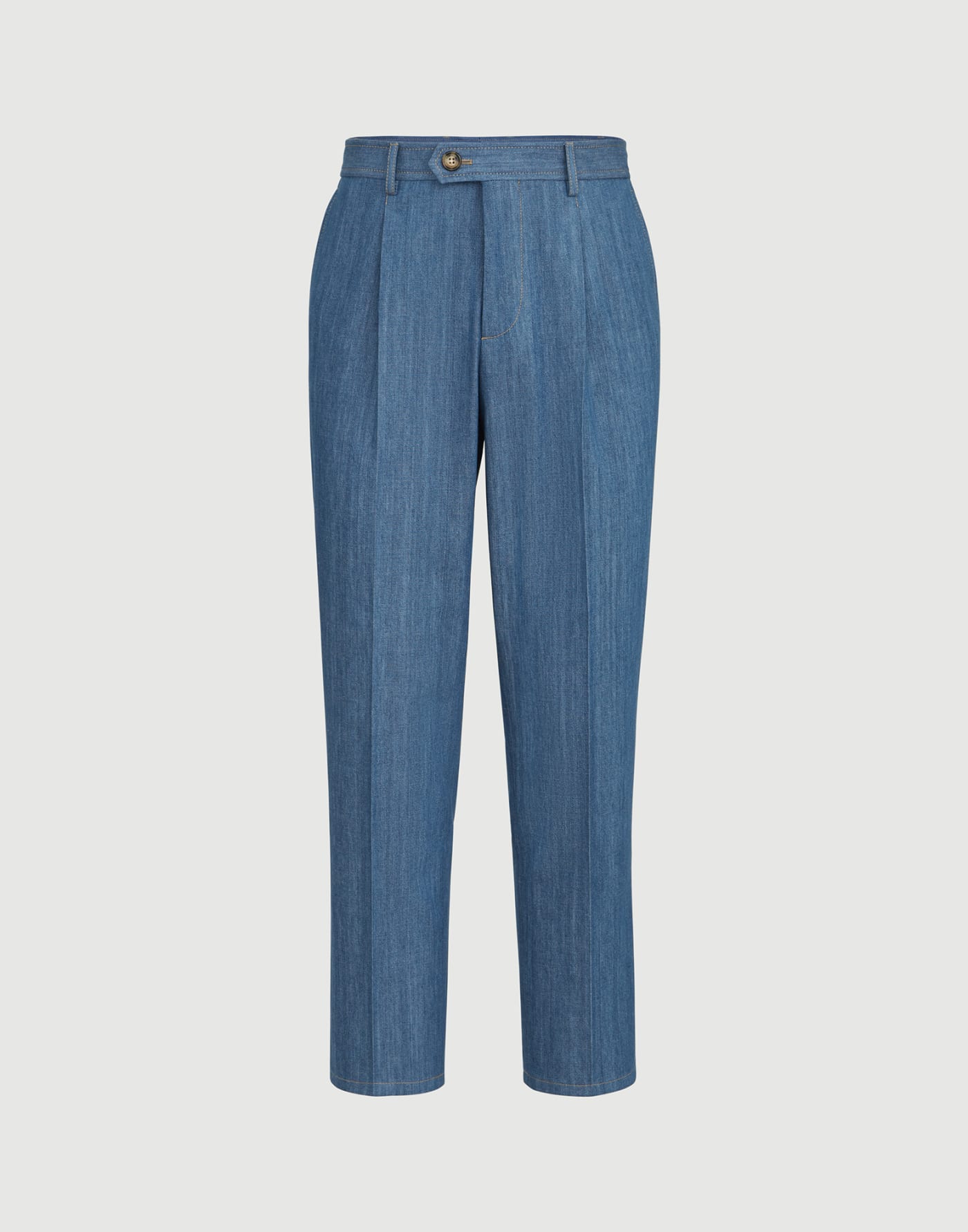 Lightweight denim trousers Medium Denim Man - Brunello Cucinelli