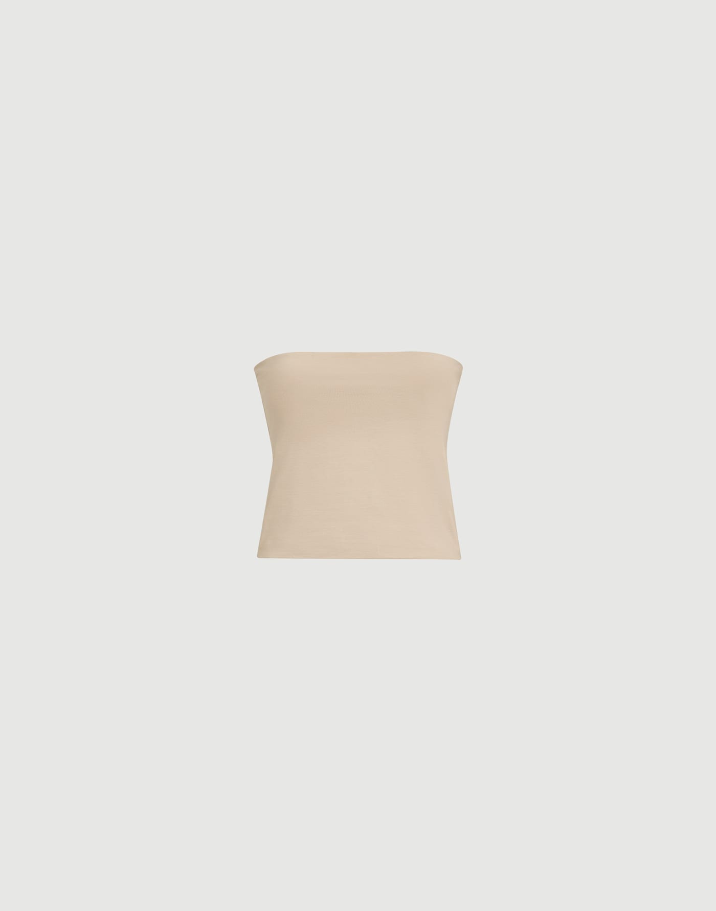 Jersey bandeau top Sand Woman - Brunello Cucinelli