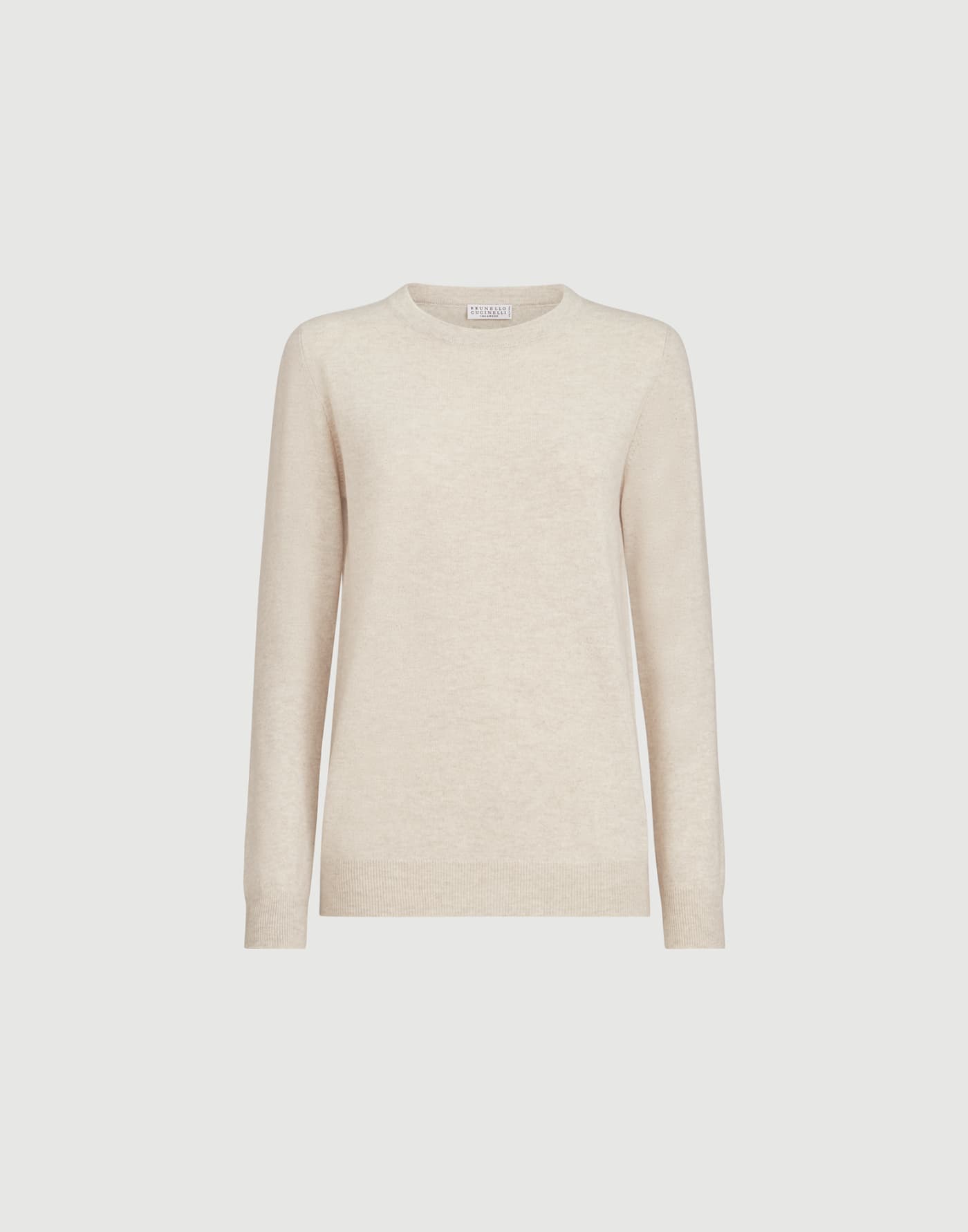 モニーレ付き カシミヤ セーター オーツ レディース - Brunello Cucinelli