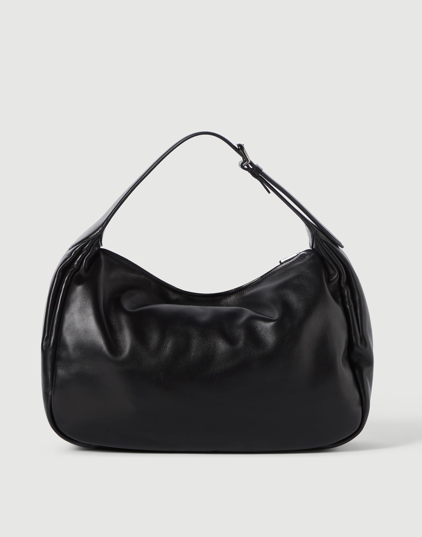 ナッパ ホーボーブールバッグ ブラック レディース - Brunello Cucinelli