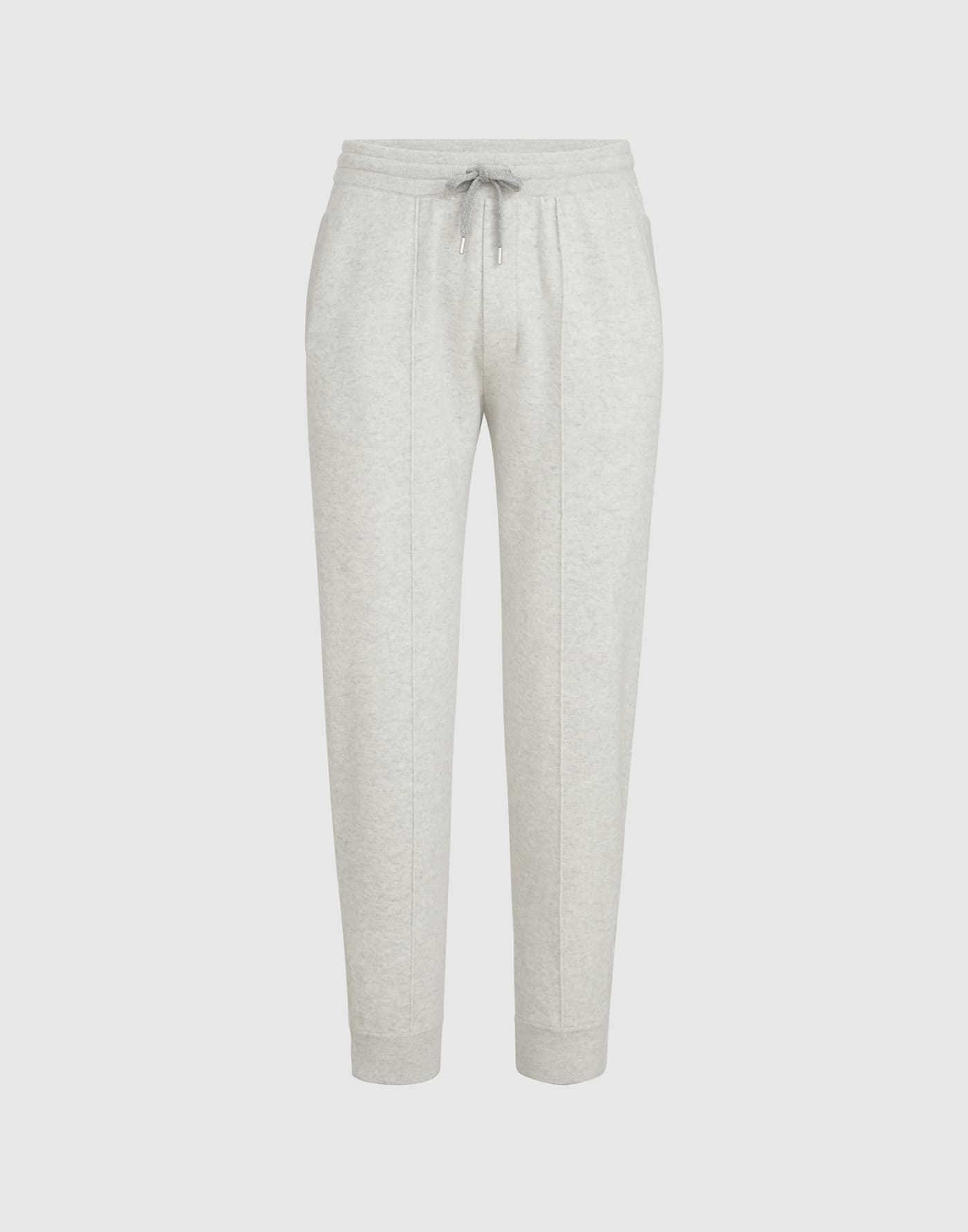 Double knit trousers Light Grey Man - Brunello Cucinelli