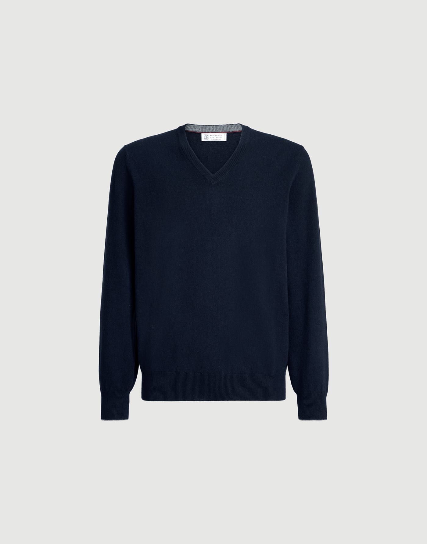 Cashmere sweater Navy Blue Man - Brunello Cucinelli