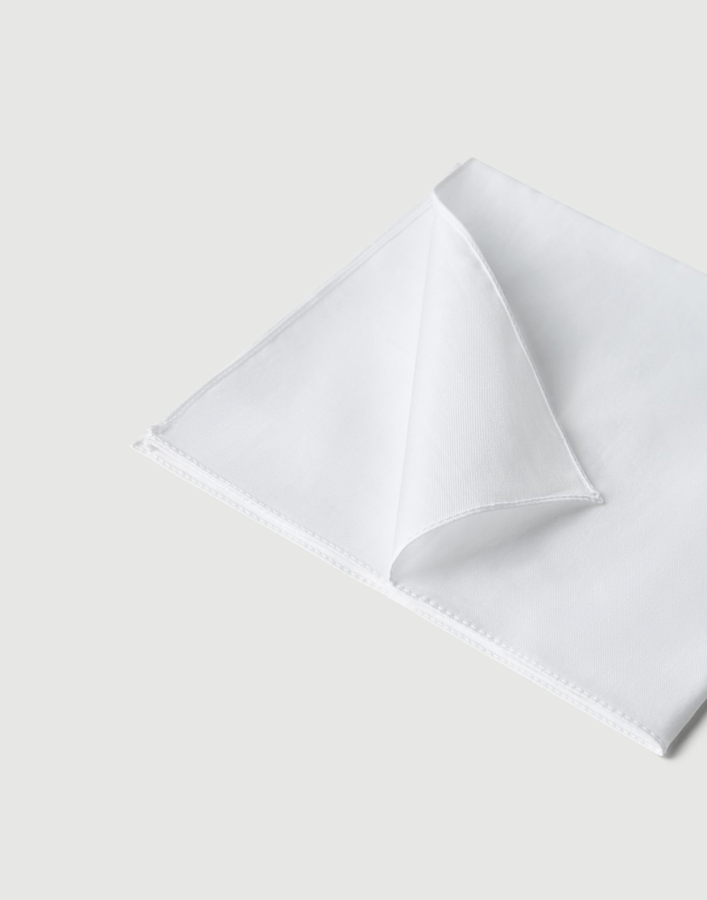 Tuxedo pocket square White Man - Brunello Cucinelli