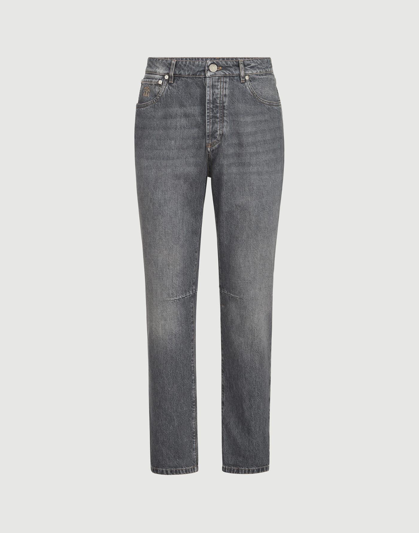 Denim trousers Medium Grey Man - Brunello Cucinelli