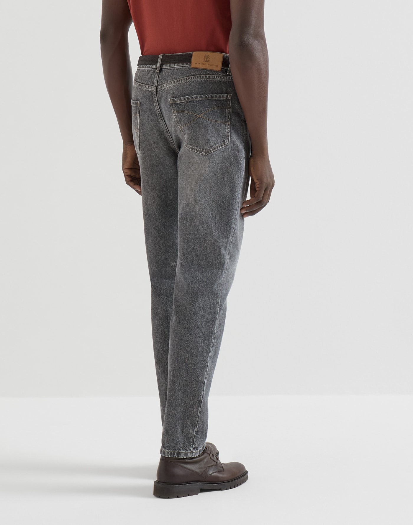 Denim trousers Medium Grey Man - Brunello Cucinelli