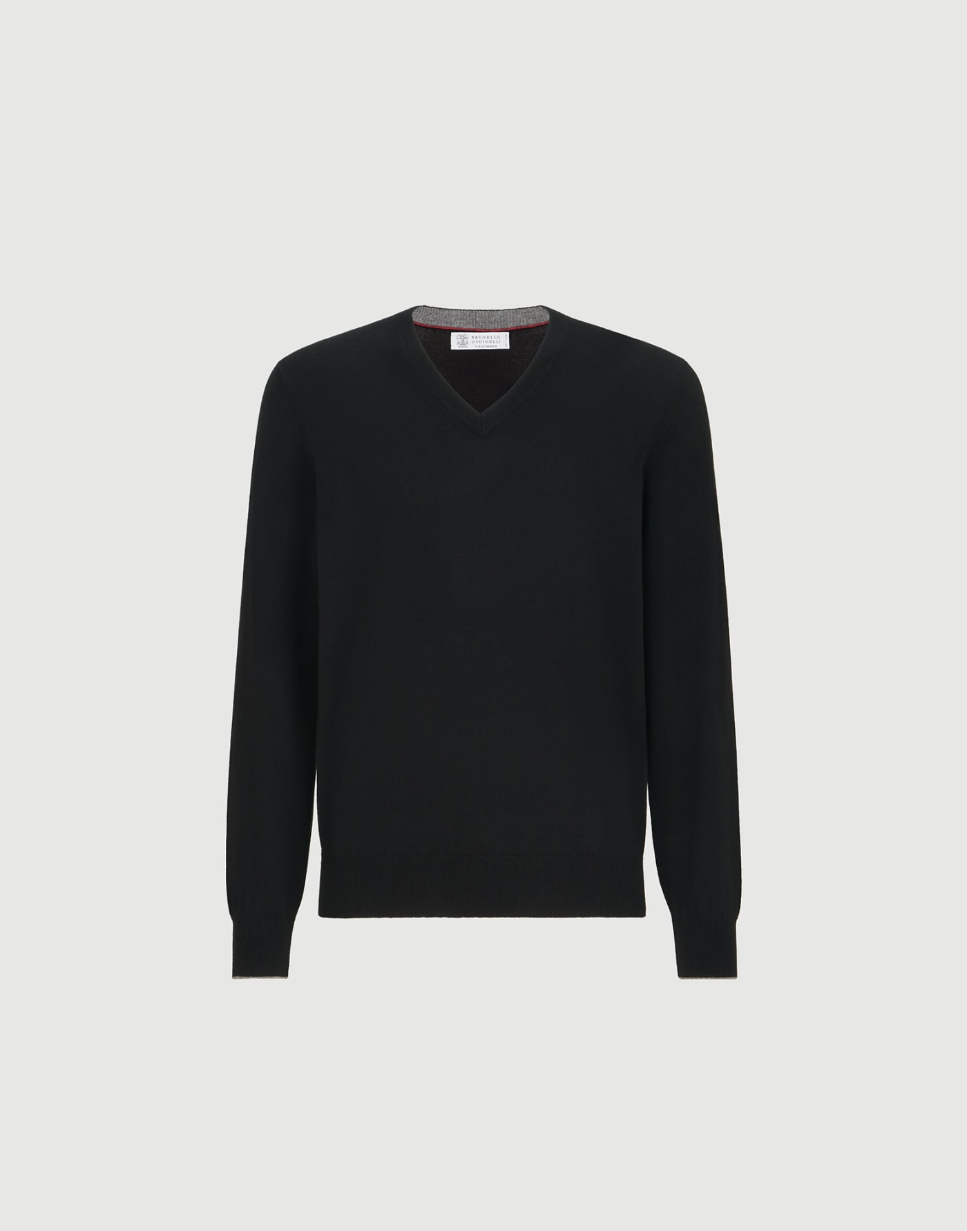 Cashmere sweater Black Man - Brunello Cucinelli
