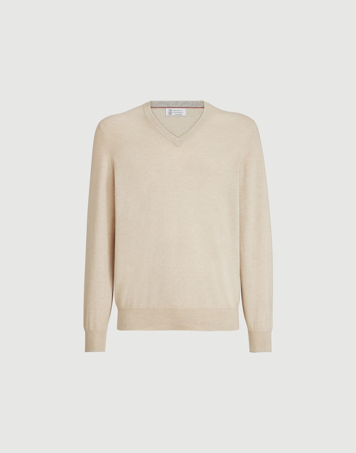 Pullover aus Kaschmir Sand Herren - Brunello Cucinelli