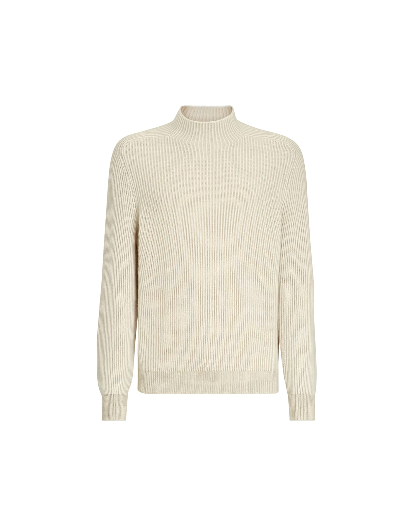 Pull en cachemire en côtes anglaises Panama Homme - Brunello Cucinelli