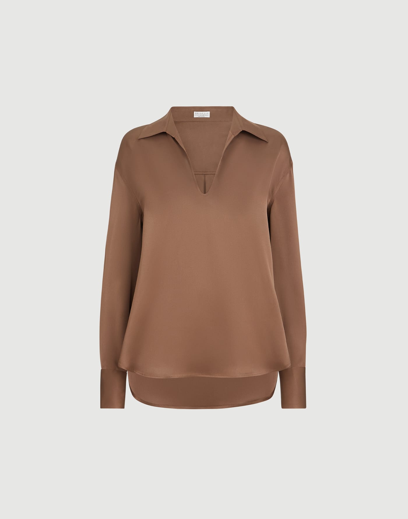 Silk blouse Cigar Woman - Brunello Cucinelli