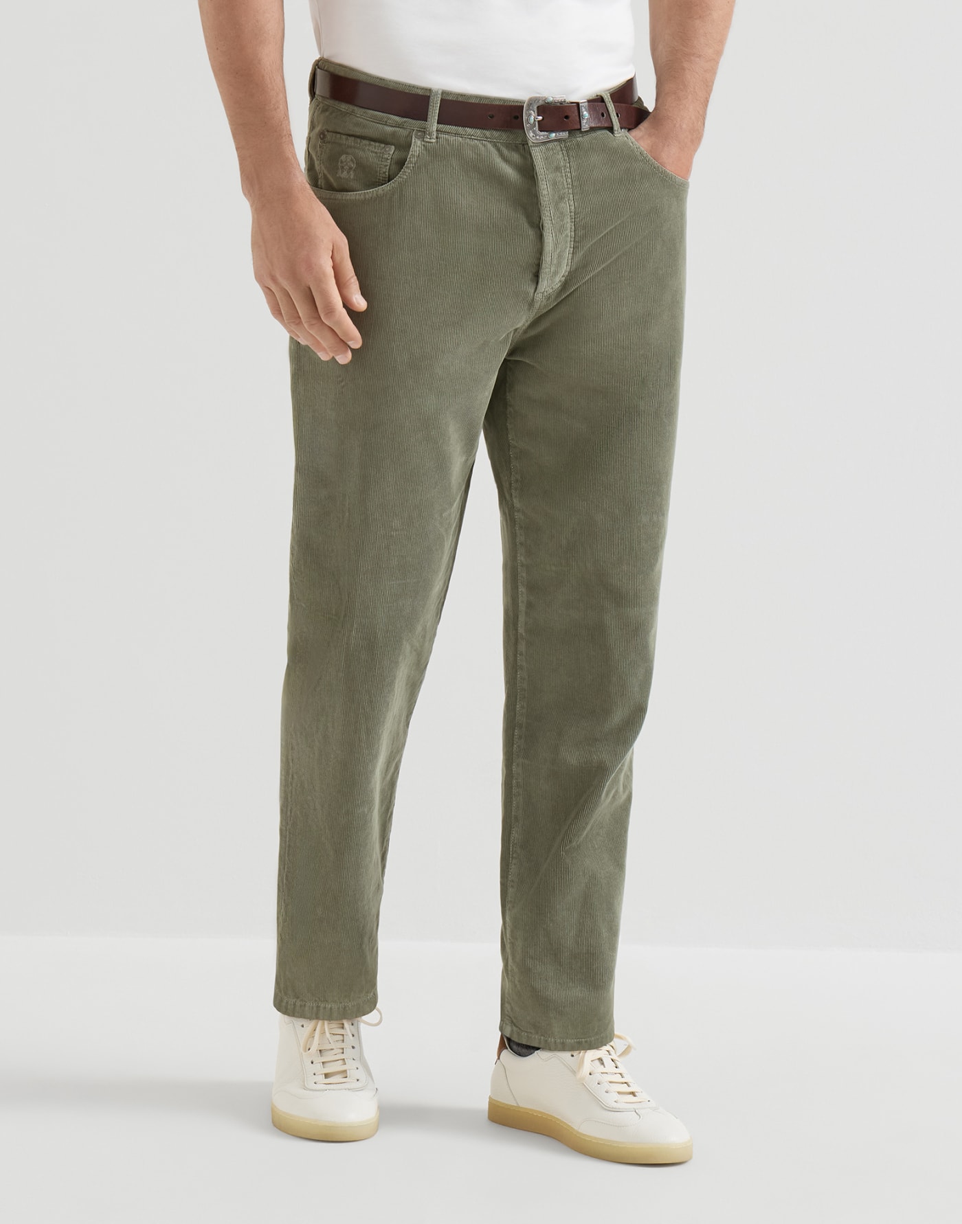 Corduroy trousers Military Man - Brunello Cucinelli