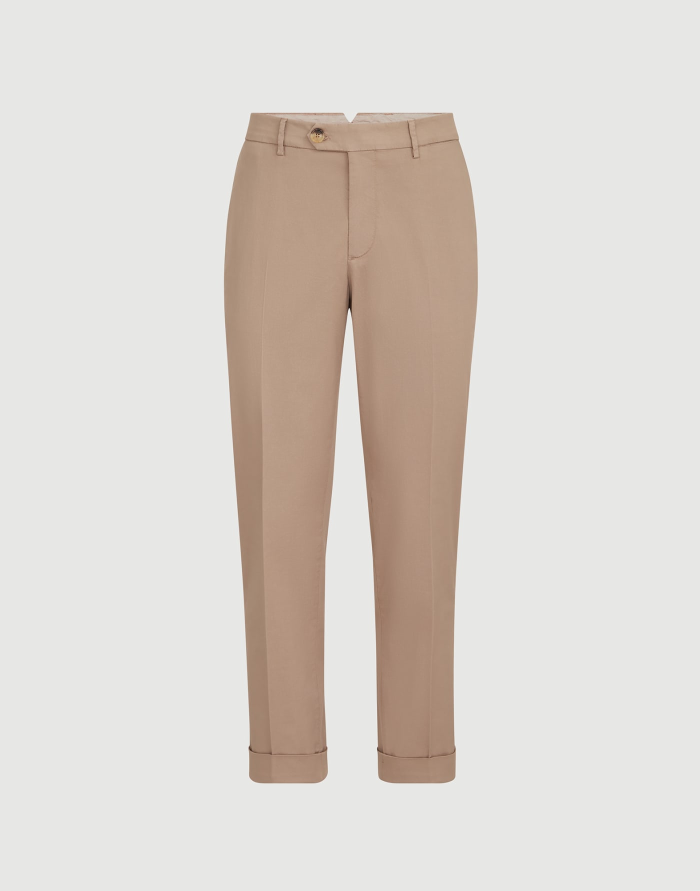 Pantalone in gabardina comfort Camel Uomo - Brunello Cucinelli