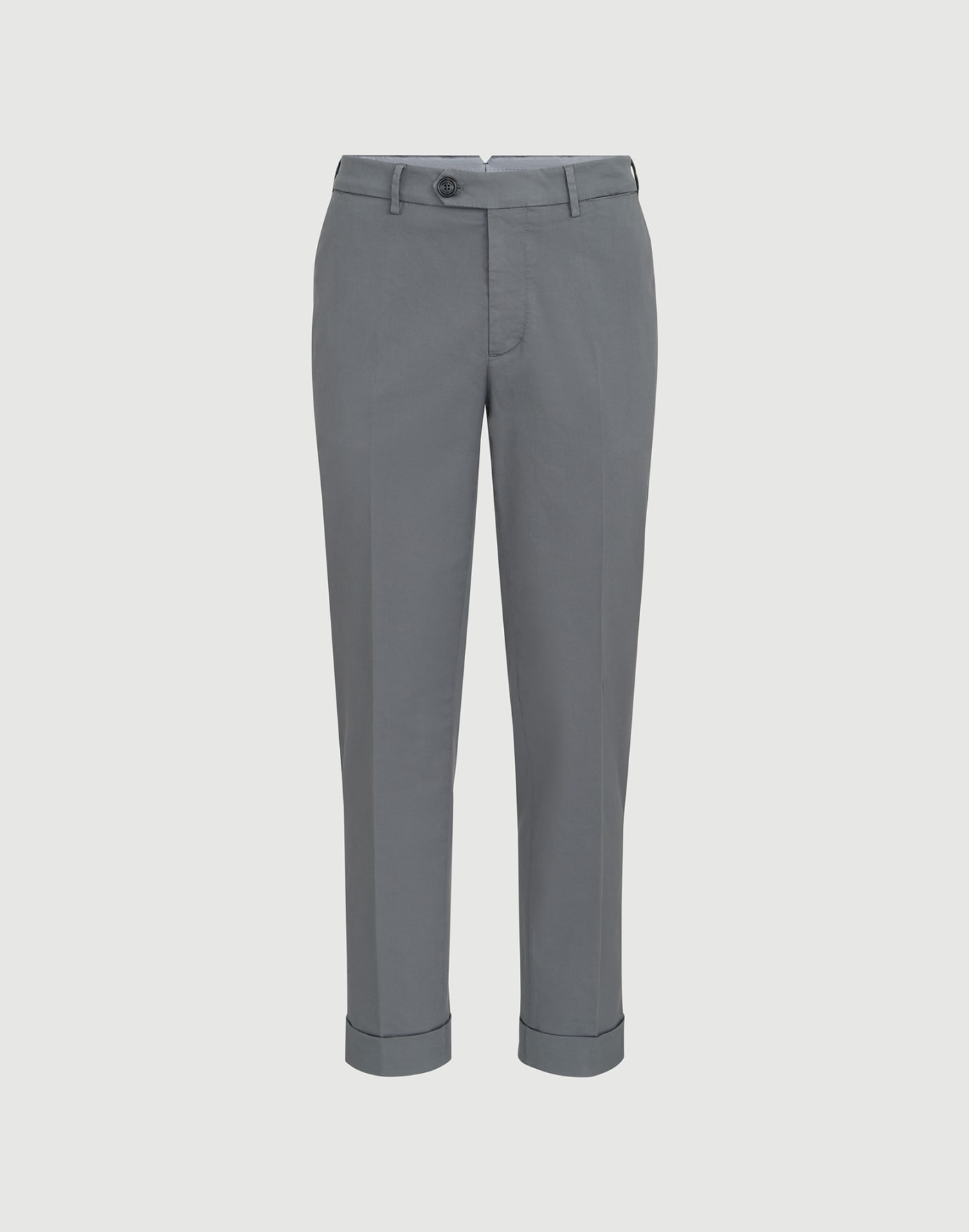 Comfort gabardine trousers Silver Man - Brunello Cucinelli