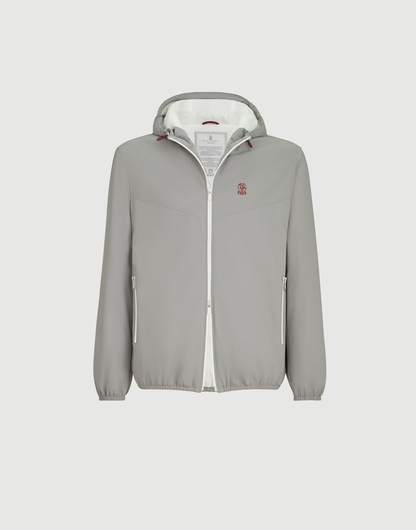 Jacke aus Nylon Grau Herren - Brunello Cucinelli