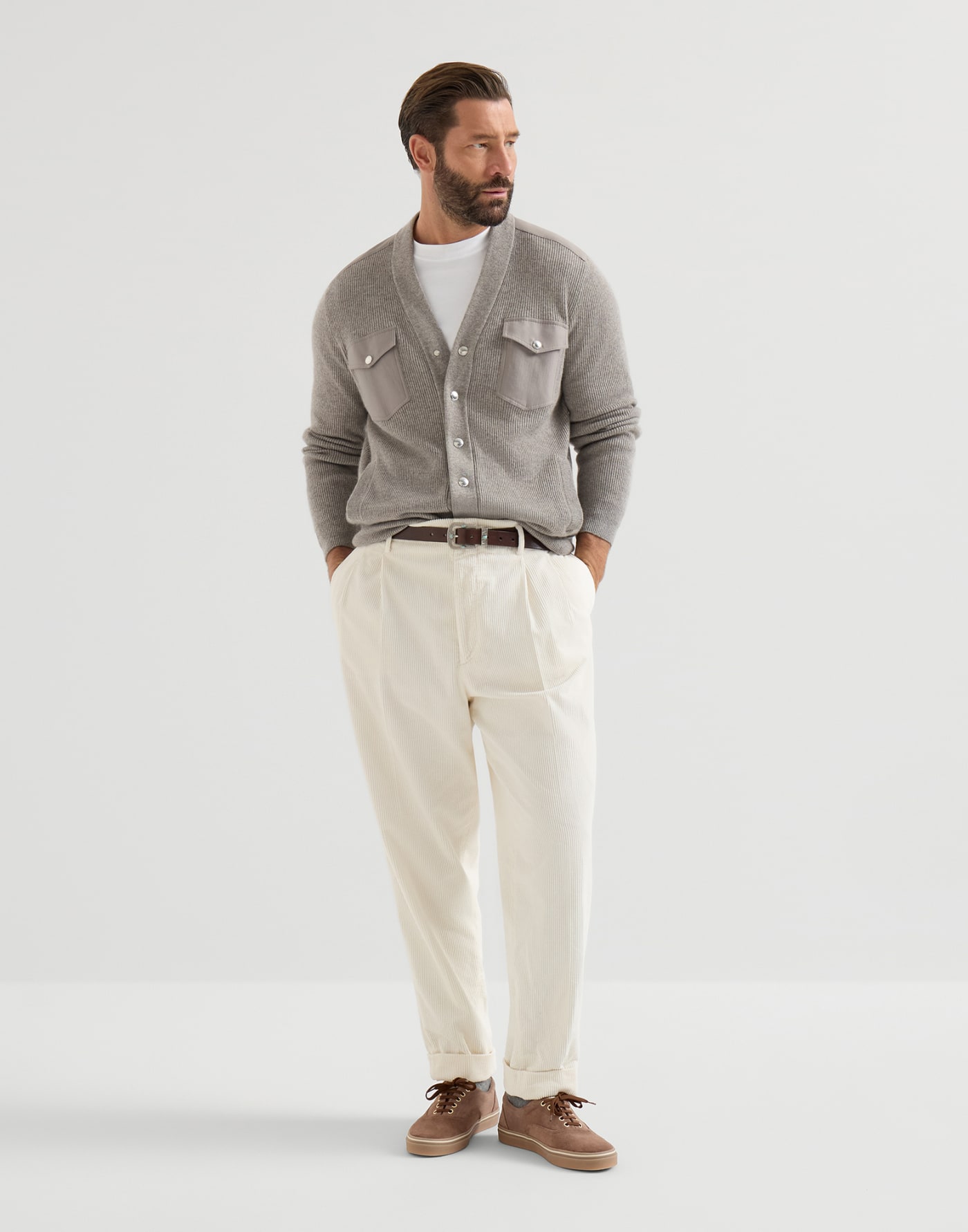 Suede sneakers Mud Man - Brunello Cucinelli