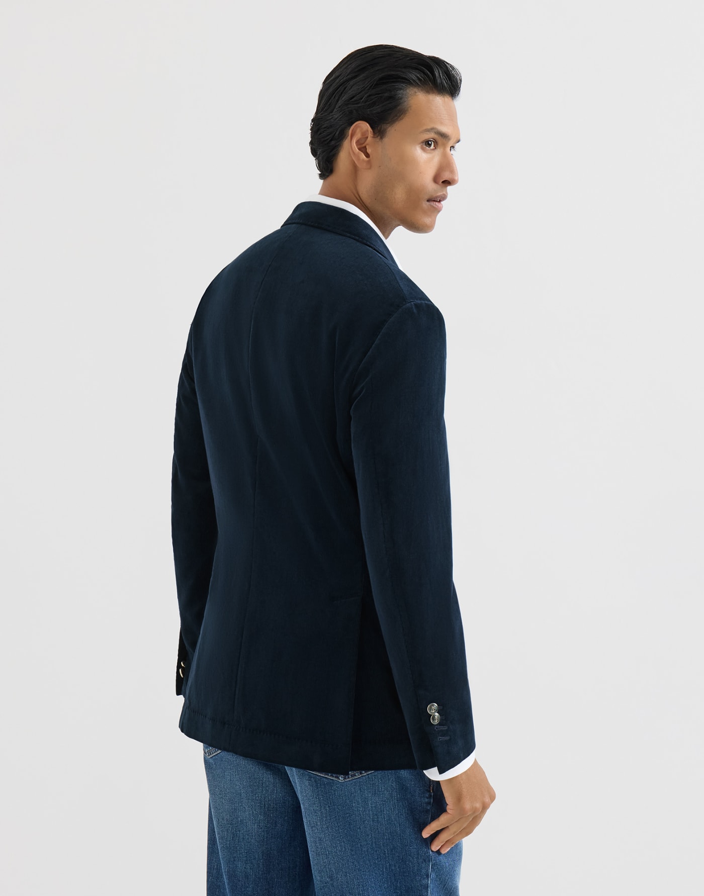 Uconstructed blazer Blue Man - Brunello Cucinelli