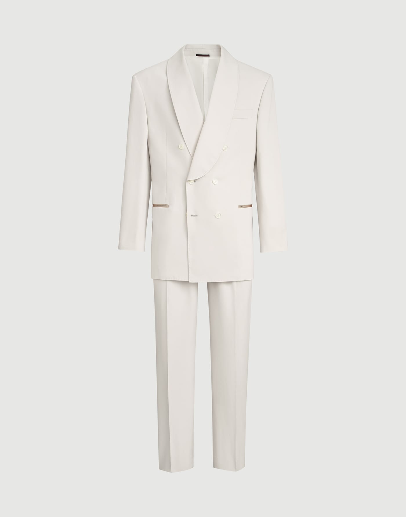 Délavé silk twill tuxedo Panama Man - Brunello Cucinelli