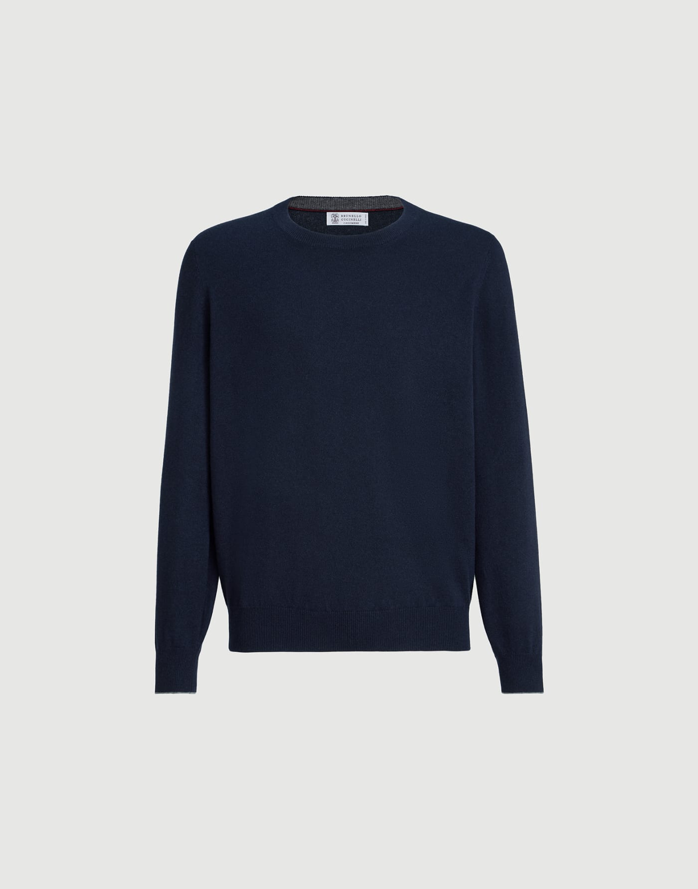 Cashmere sweater Navy Blue Man - Brunello Cucinelli