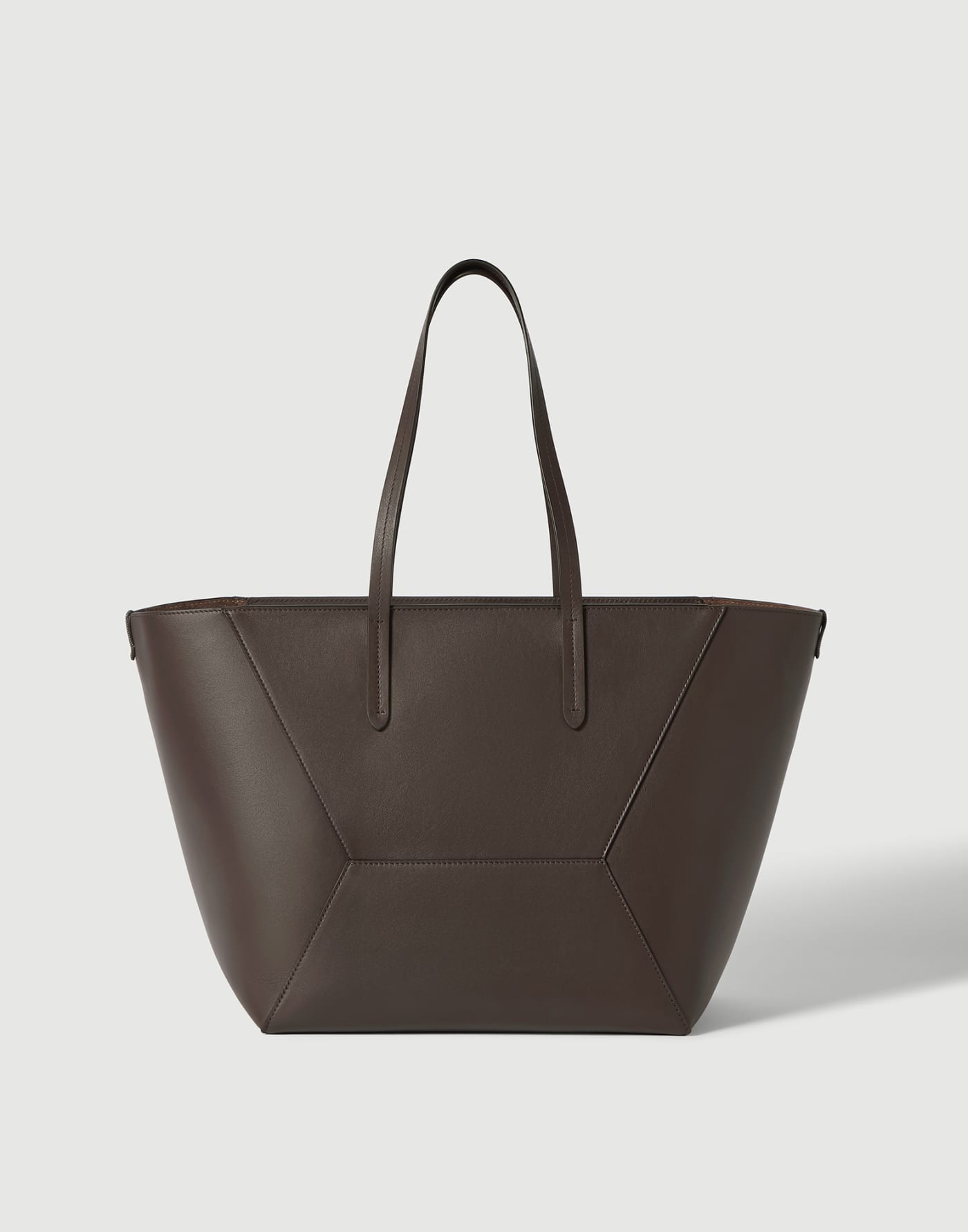 Calfskin BC Duo bag Rust Brown Woman - Brunello Cucinelli