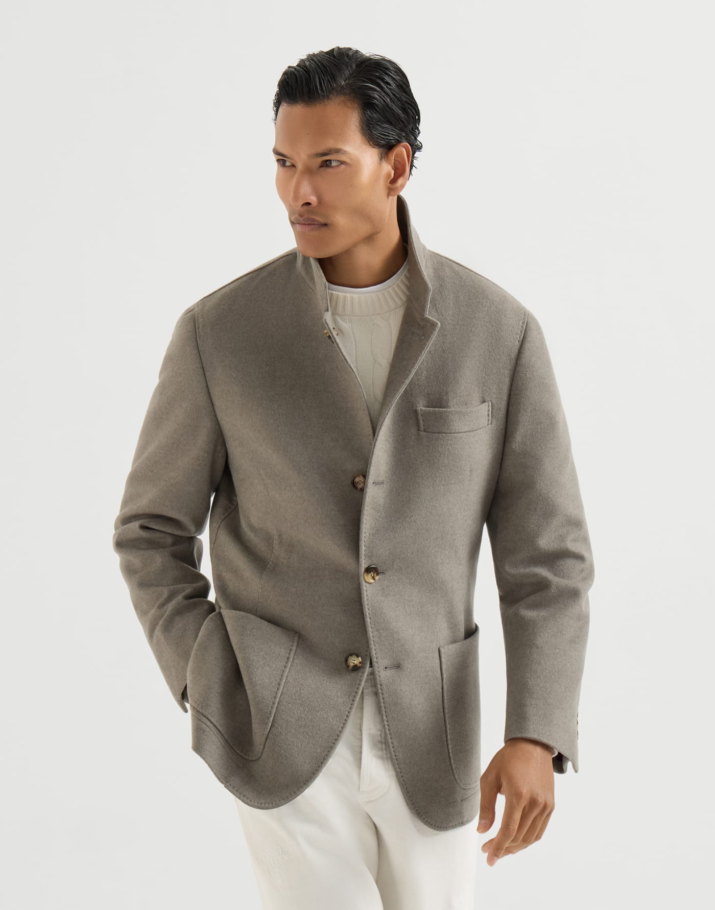 Blazer-style outerwear Military Man - Brunello Cucinelli