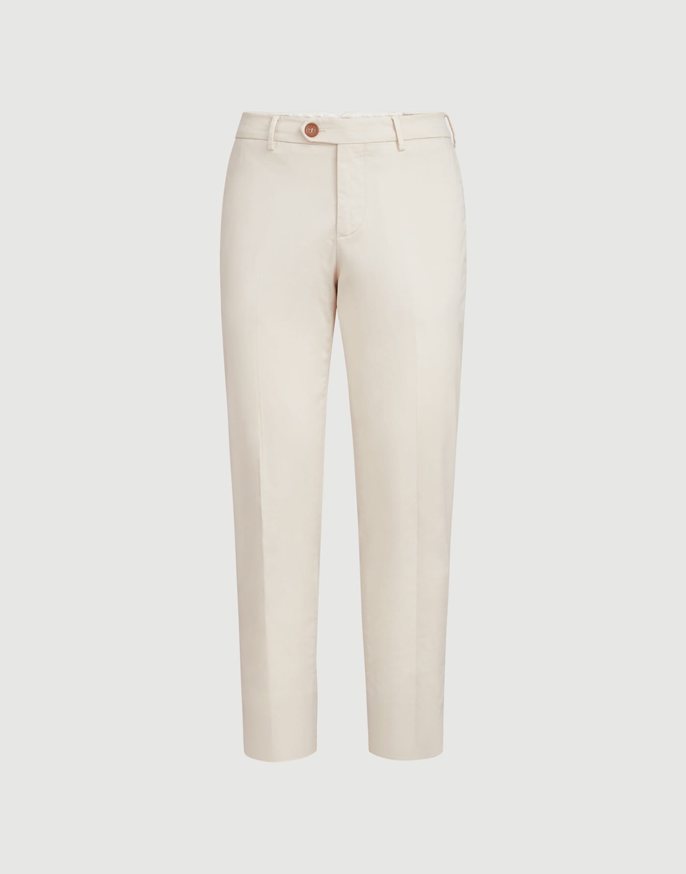 Comfort gabardine trousers Off-White Man - Brunello Cucinelli