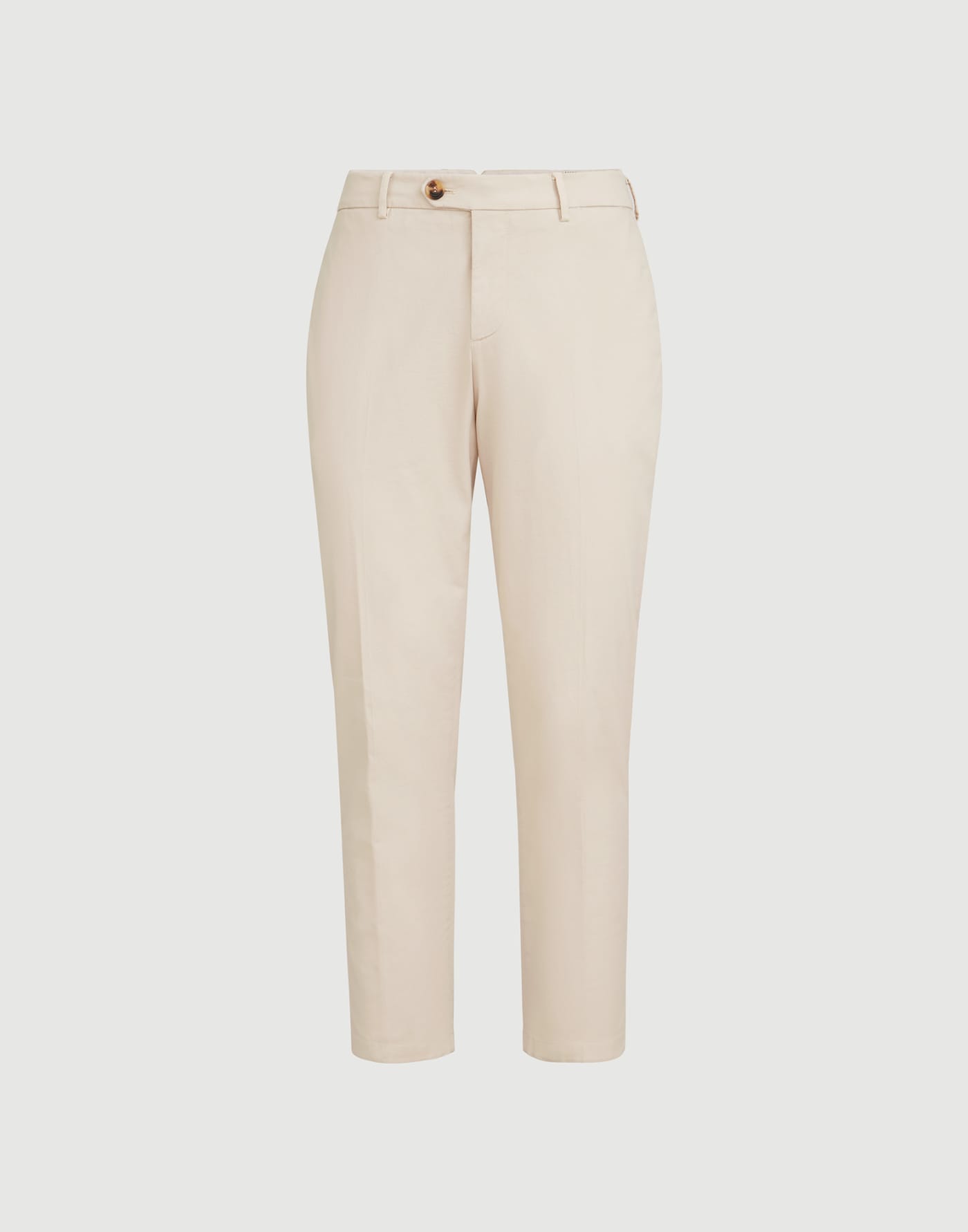 Comfort gabardine trousers Light Brown Man - Brunello Cucinelli