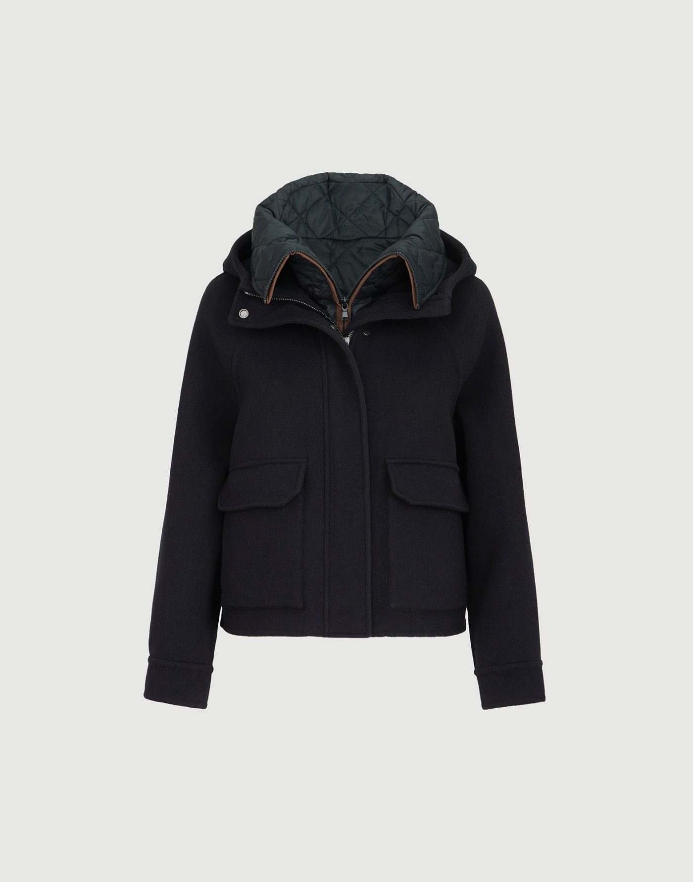 Handcrafted outerwear jacket Cobalt Woman - Brunello Cucinelli