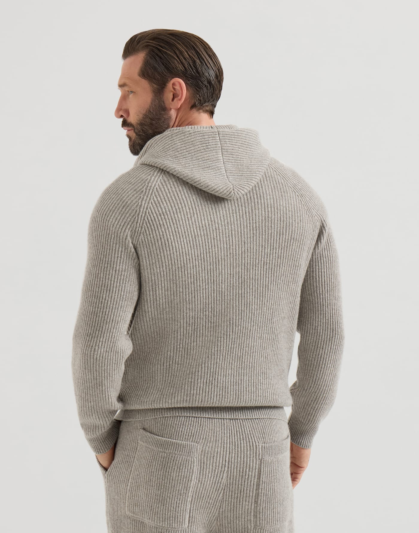 Cashmere sweatshirt Stone Grey Man - Brunello Cucinelli