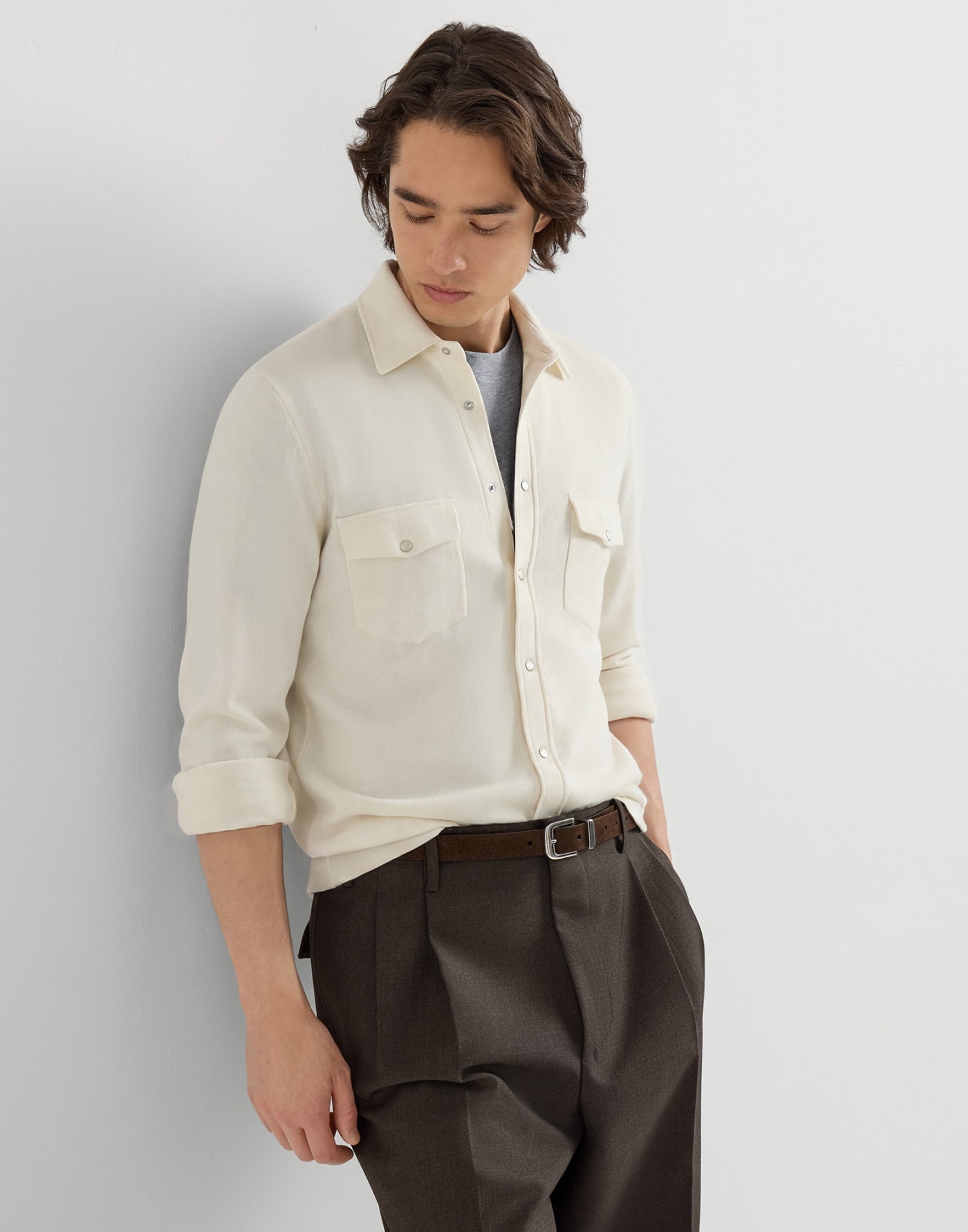 Knit shirt Panama Man - Brunello Cucinelli